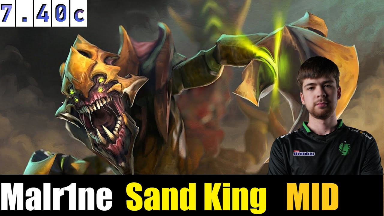 🤯Malr1ne [Sand King] MID 7.40c - DOTA 2 HIGHEST MMR MATCH#dota2  #dota2gameplay