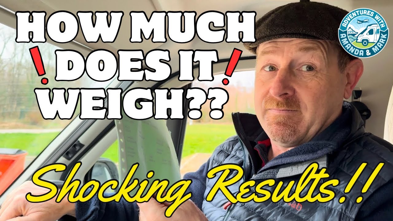 Motorhome Weight Test: The Shocking Results!! Are we safe to Travel to Europe?