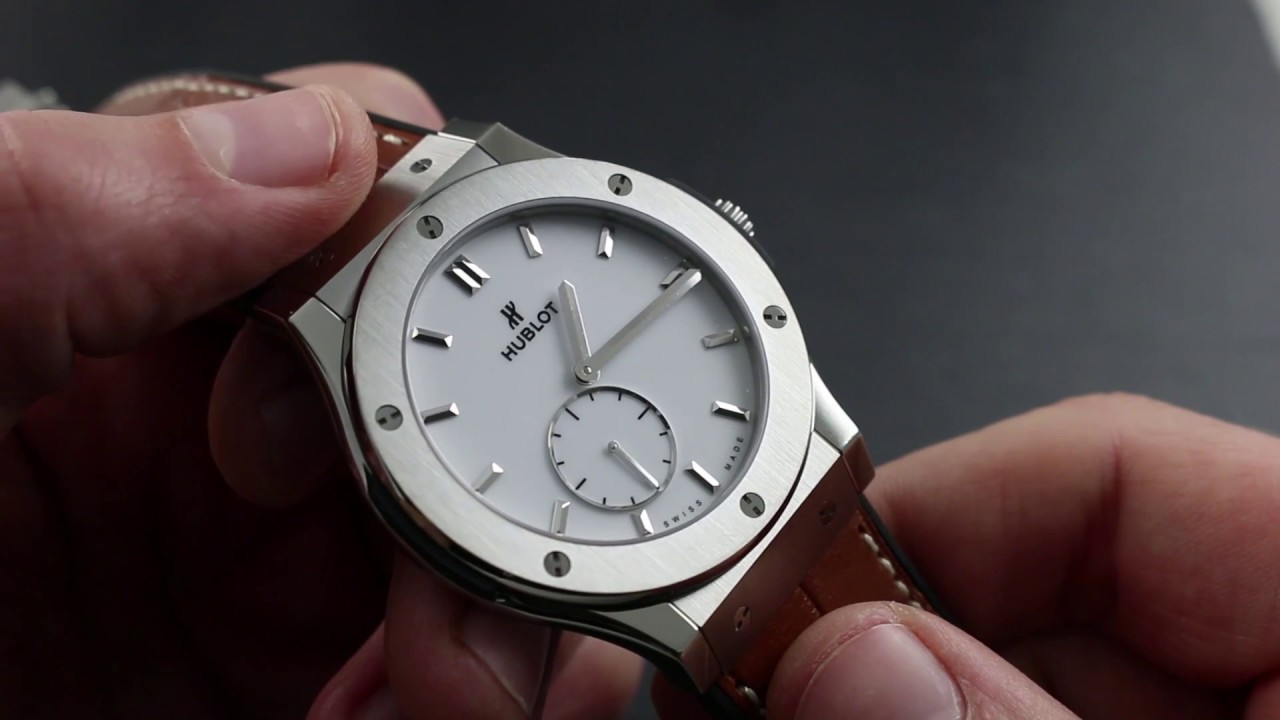Hublot Classic Fusion Ultra Thin Titanium 515.NX.2210.LR Functions & Care
