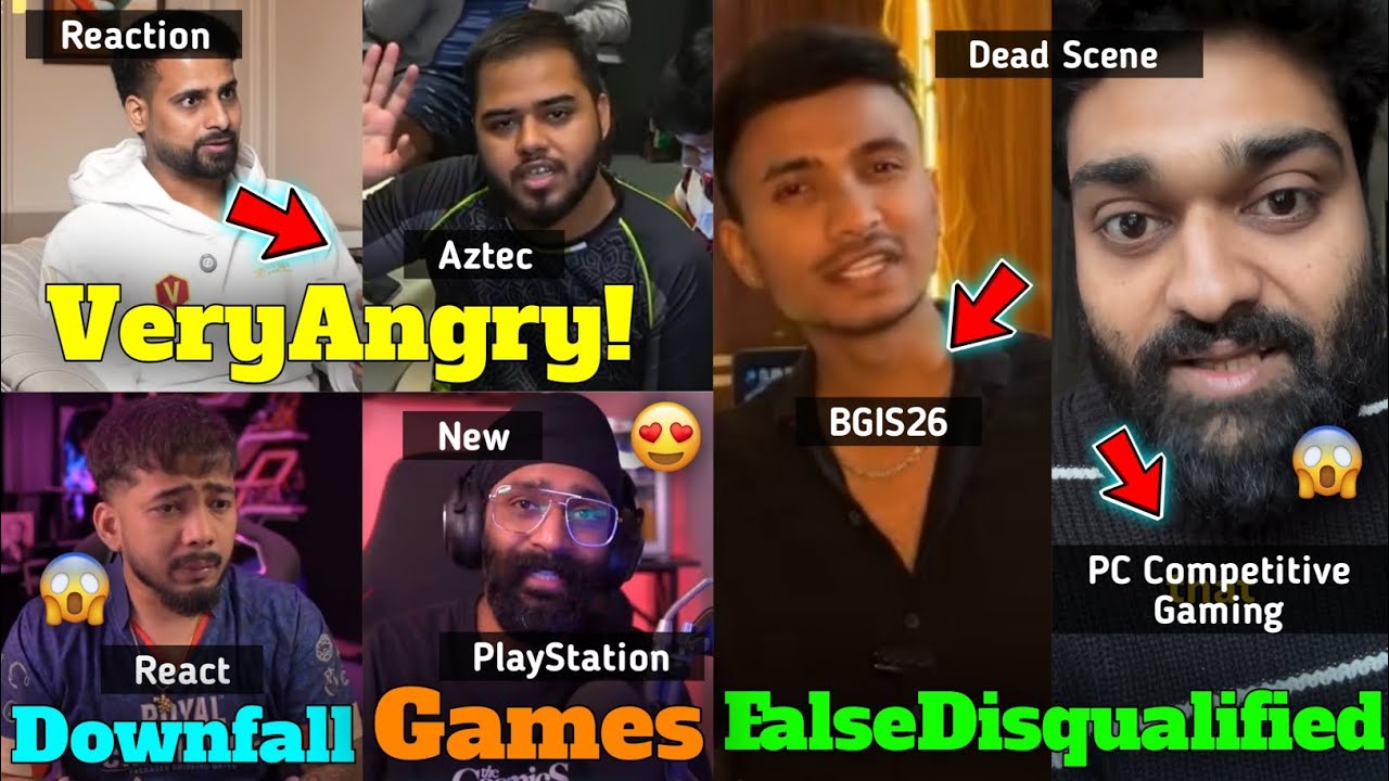 Kraftons BGIS False Disqualification, PC Competitive Gaming Dead In India, FozyAjay On Viper,PSGames