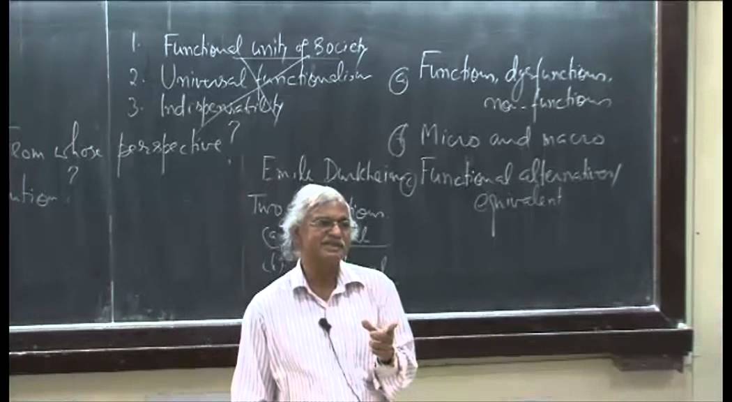 Mod-01 Lec-38 Social Problems and Theory