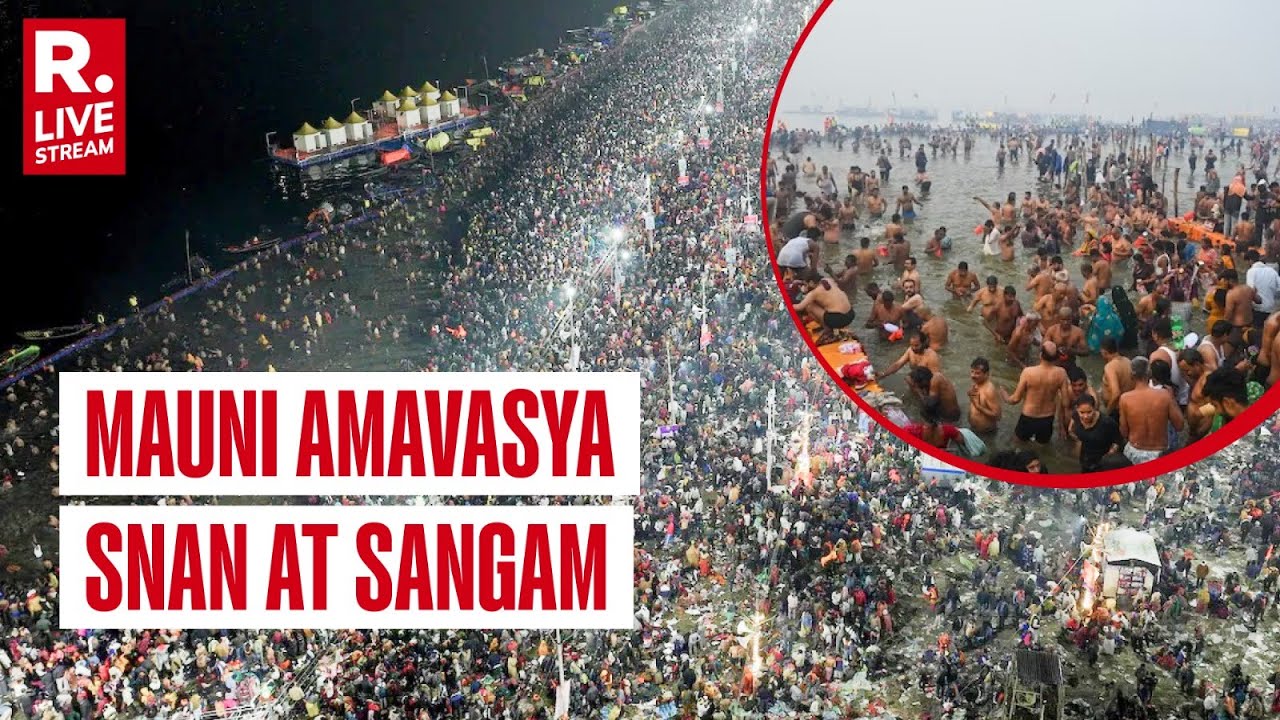LIVE: Mauni Amavasya 2026 I Devotees Take Holy Dip In Sangam On Mauni Amavasya I Prayagraj I Ayodhya