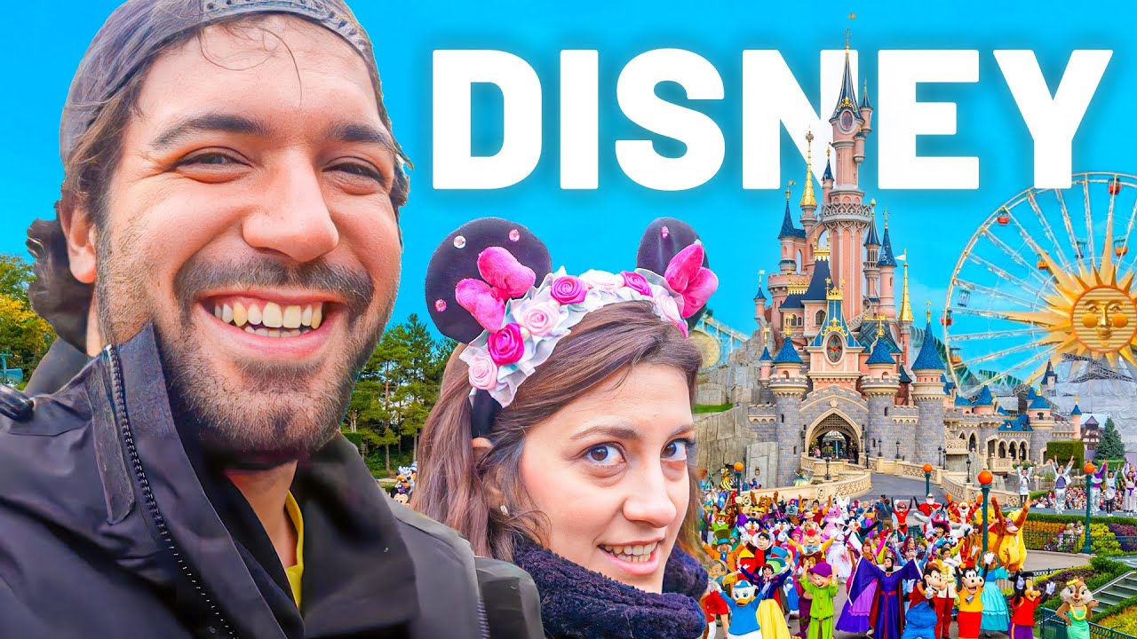 PARİS'te EFSANE Disneyland Eğlence Parkı!! (Part 1)