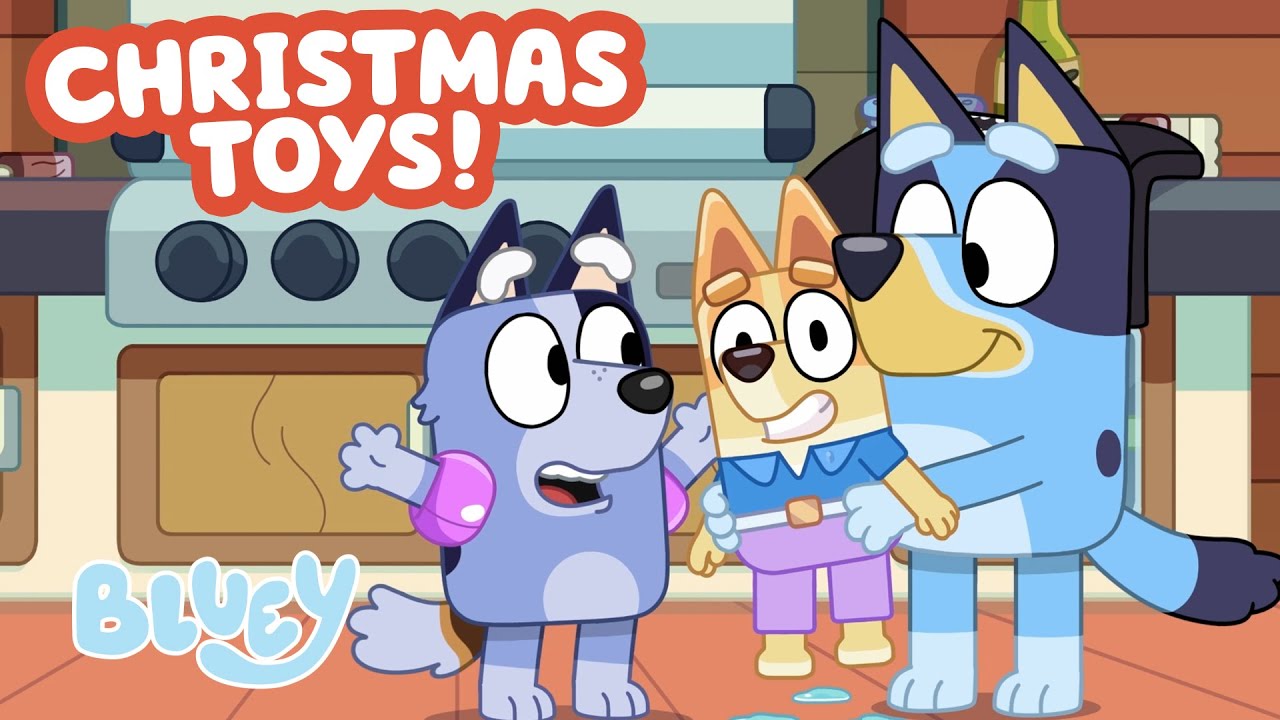 🔴LIVE: Christmas Toys! 🧸 🎄 | 1 HOUR Festive Bluey Livestream 🎁 | Bluey