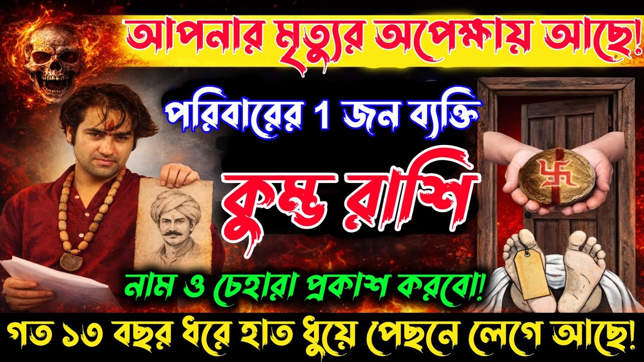 কুম্ভ রাশি♒02 ফেব্রুয়ারি|সর্বনাশের অপেক্ষায় ঘরের ভেতর লুকিয়ে থাকা 3 জন নাম প্রকাশ হবে/Kumbh Rashi