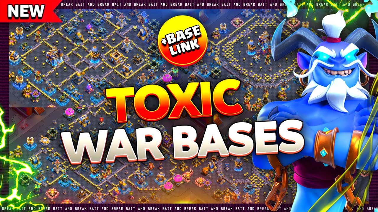 *NEW TH18 LEGEND* + WAR BASE LINKS | BEST ANTI 3 STAR  DEFENCE  BASE LINKS | CLASH OF CLANS 🔥