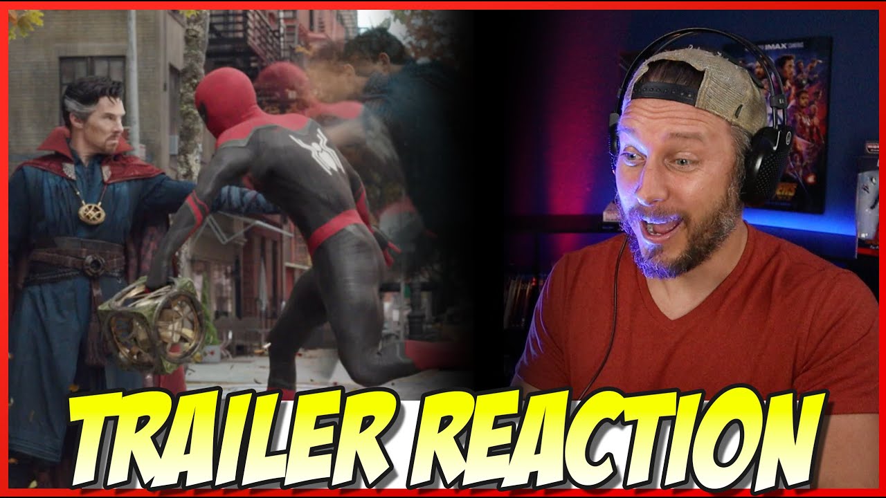 SPIDER-MAN: NO WAY HOME - Official Teaser Trailer Reaction!