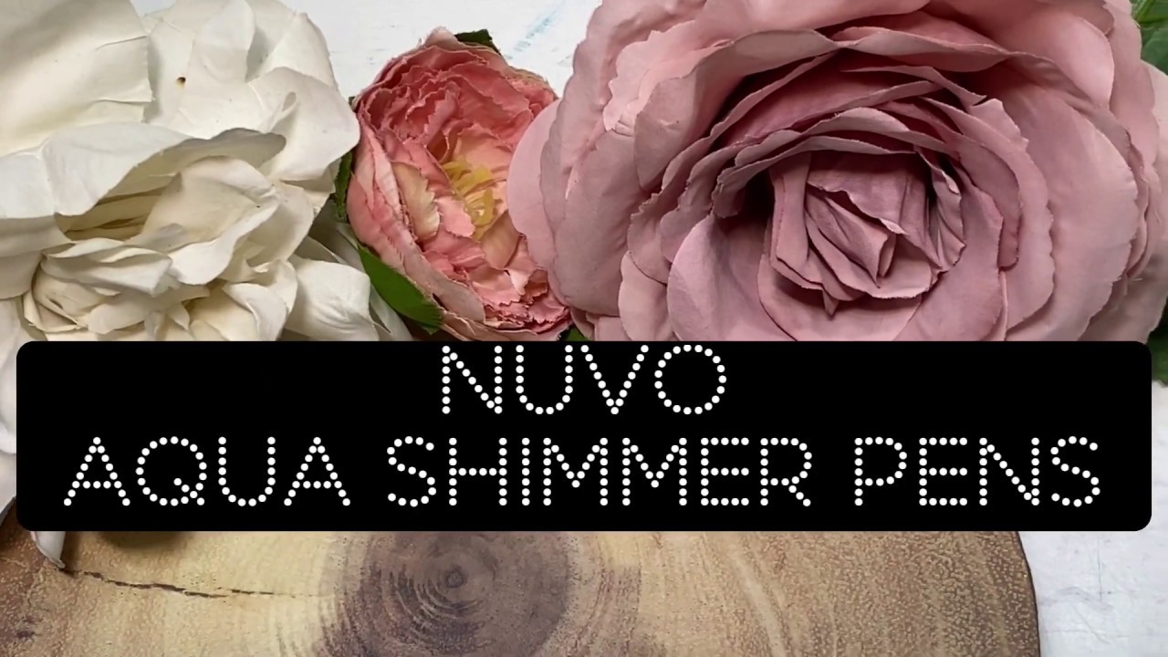Aqua Shimmer Pens