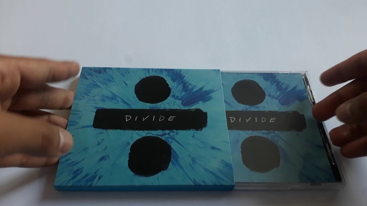unboxing ,Ed sheeran  álbum DIVIDE ! #music #edsheeran #cd #box  #divide