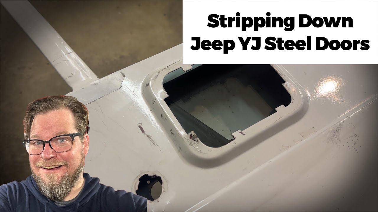 Jeep Wrangler YJ Full Steel Doors: Removing Locks, Door Handles, and Weatherstripping