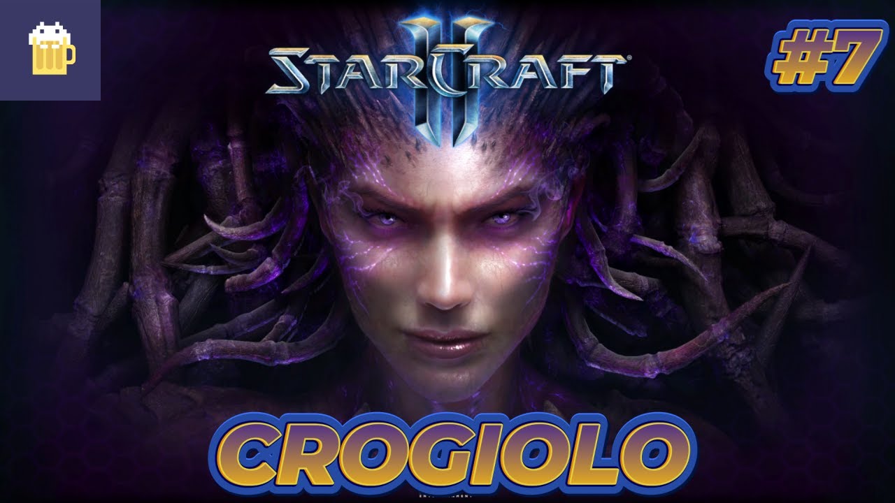 StarCraft 2 Heart of the Swarm Re-Play #7 - CROGIOLO