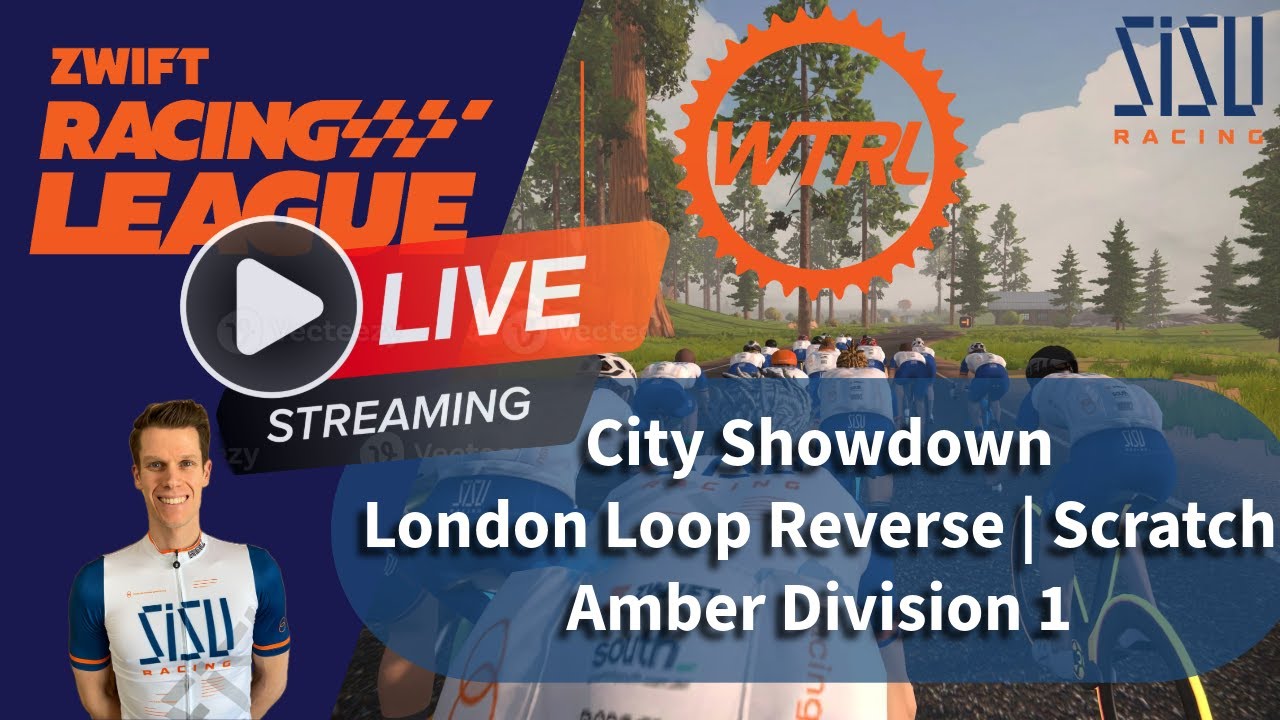 Zwift Racing League | London Loop Reverse - Open Amber League Division 1| Cat A | 18-11-2025