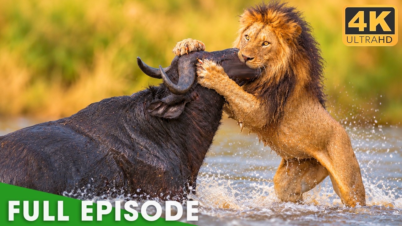 African Lions | Ultimate Fight for Survival | FULL EPISODE | Nature Animal Documentary