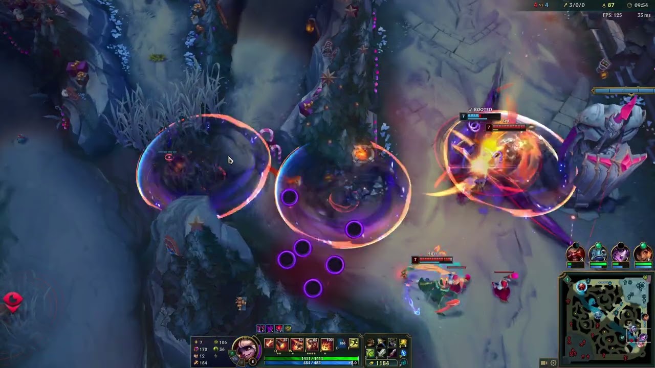 League of Legends Mid Lane Commentary TRISTANA vs RIVEN