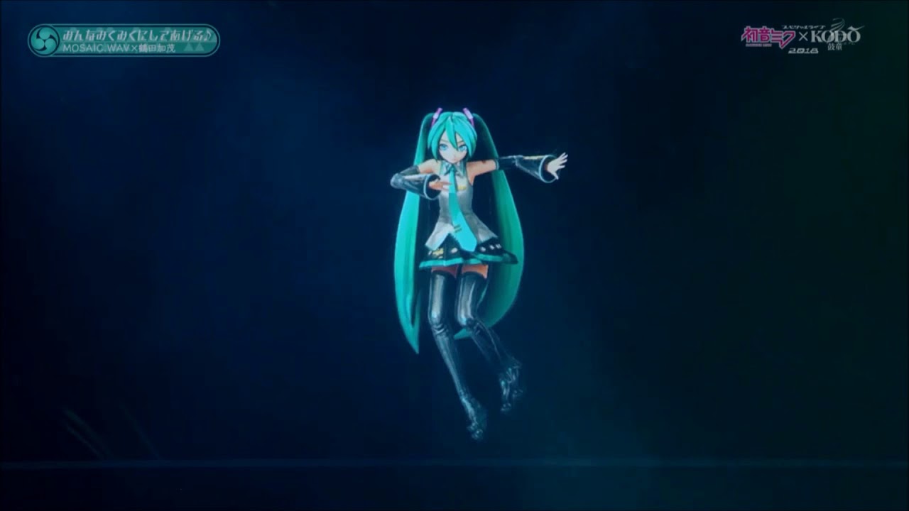 「OPENING～みんなみくみくにしてあげる」初音ミク×鼓童 スペシャルライブ2018