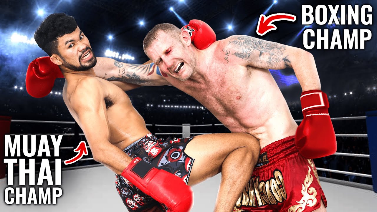 Olympic Boxer tries Muay Thai - This Happened