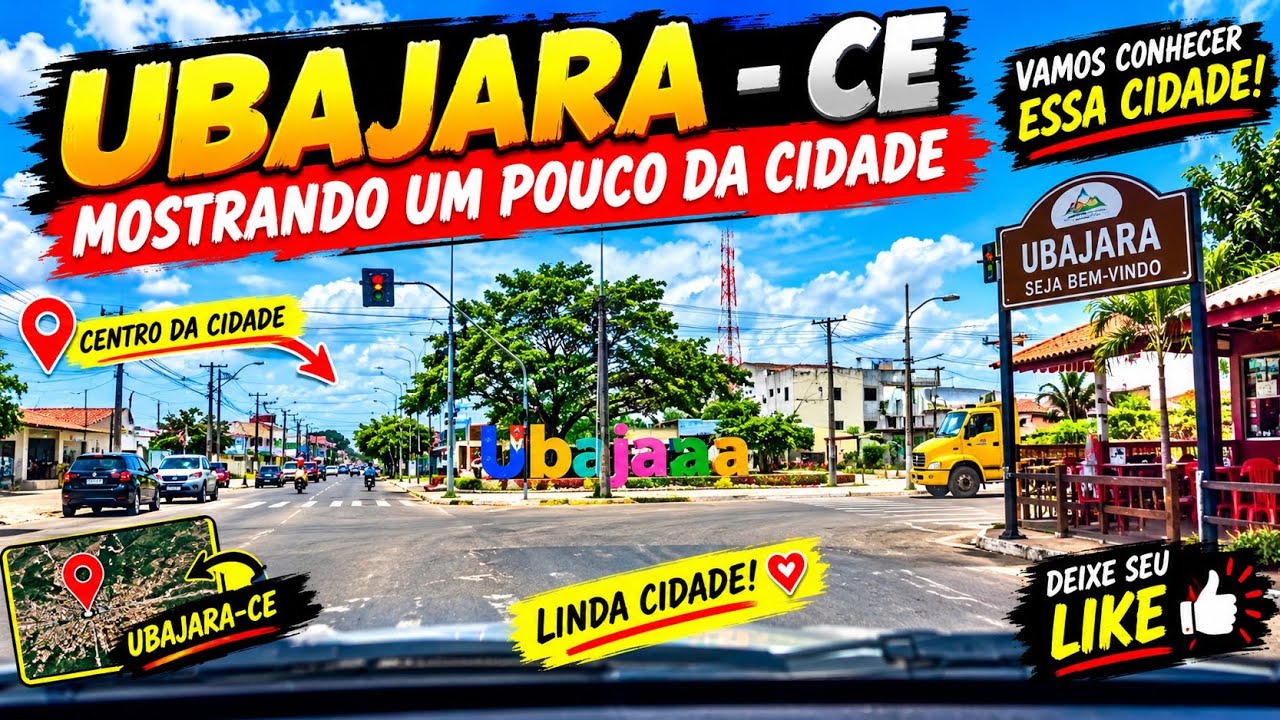 UBAJARA- CE/ MOSTRANDO UM POUCO DA CIDADE 