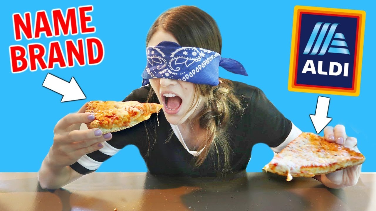 ALDI vs NAME BRAND FOOD (Blind Taste Test)