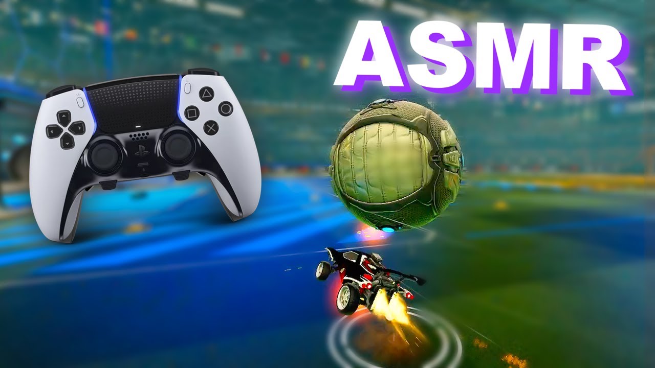ASMR Gaming Rocket League 2s Controller Sounds & Whispering