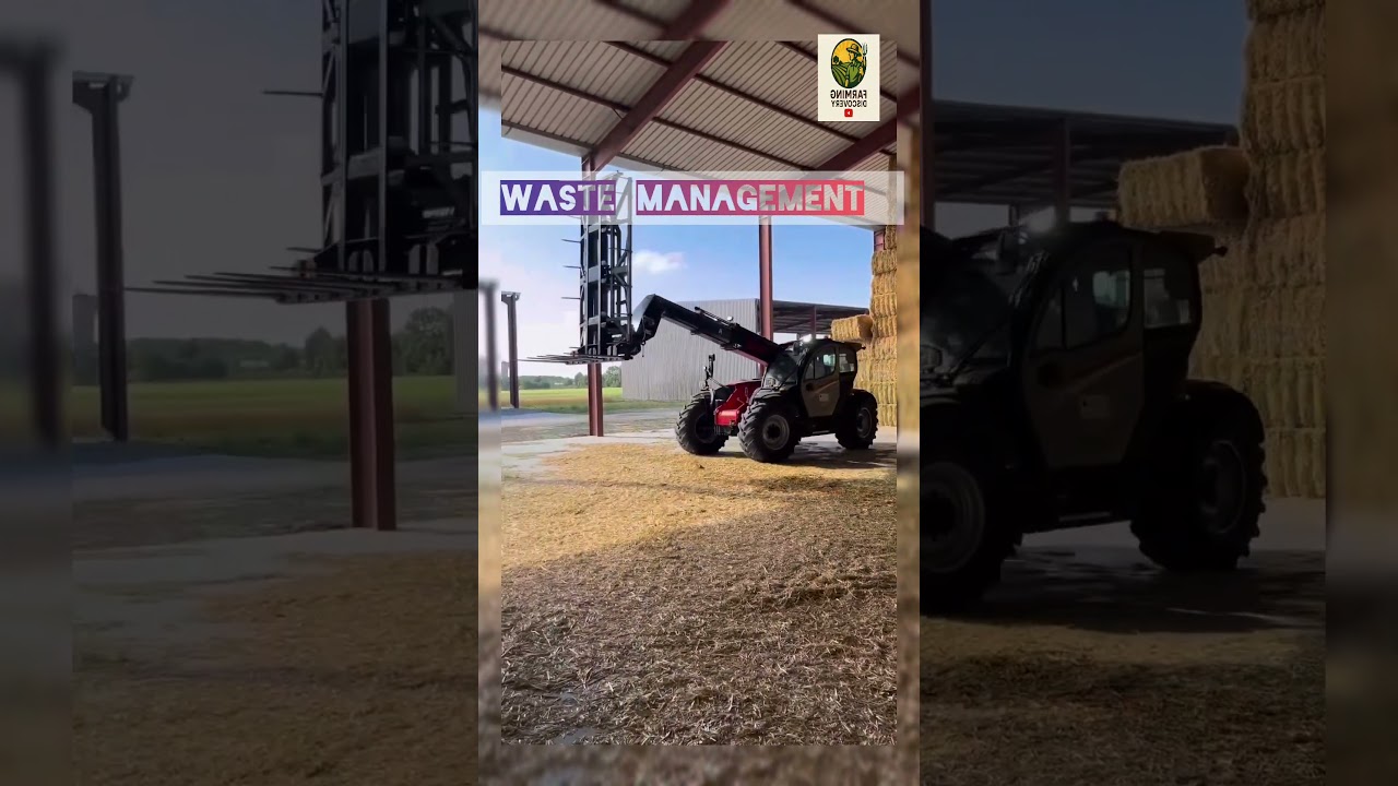 farming Discovery #agriculture waste management, Hi tech farming #remix #sustainableagriculture