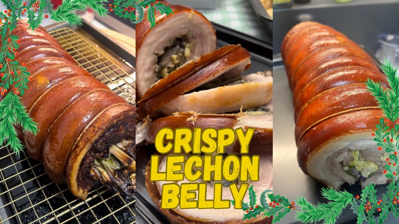 Crispy Lechon Belly Ngayong Pasko🤤🎄