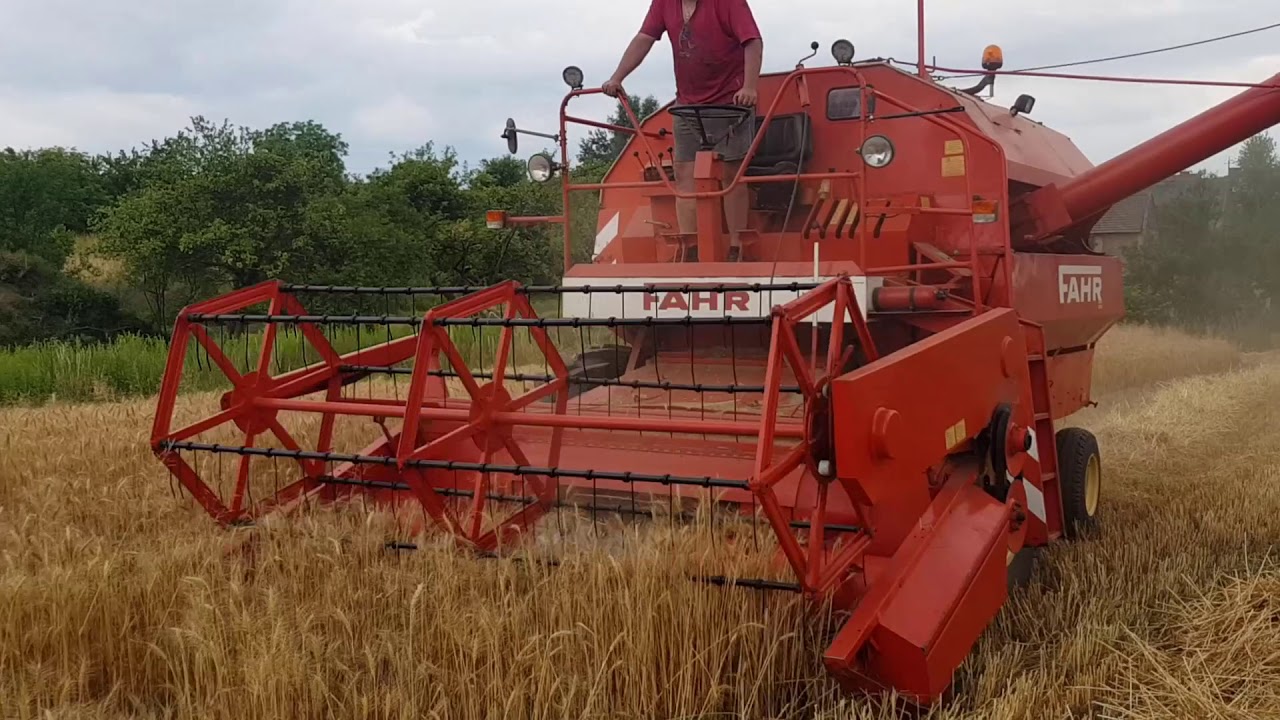 Żniwa 2019 z FAHR M900. Dźwięk silnika!!