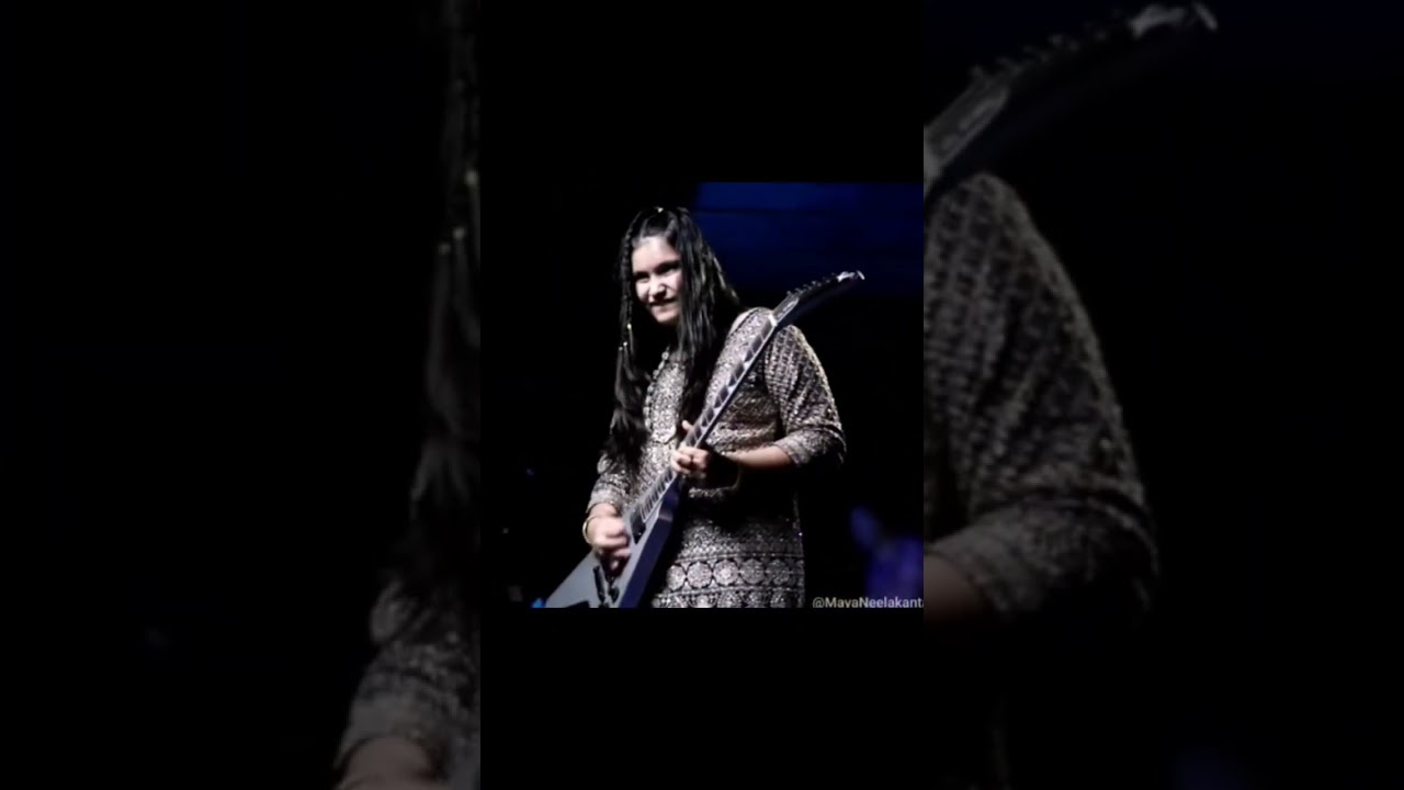 Maya Neelakantan plays guitar so good... #shortvideo #youtubeshorts #music #mayaneelakantan #indian