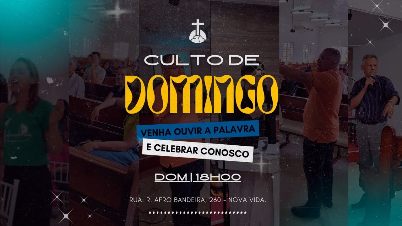 CULTO | Igreja Congregacional de Pombal - 22/02/2026
