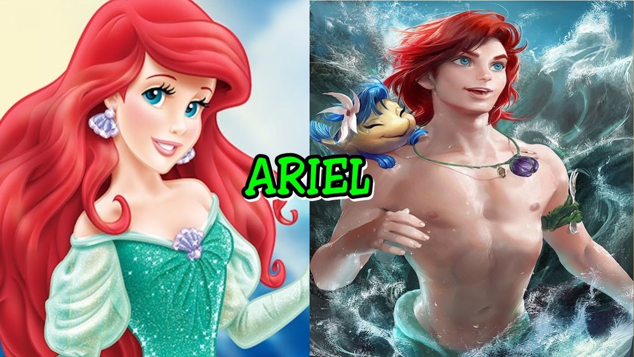 Se Le Principesse Disney Fossero Dei Maschi
