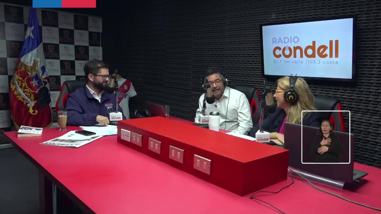 AHORA | Presidente Gabriel Boric en entrevista con Radio Condell de Curicó