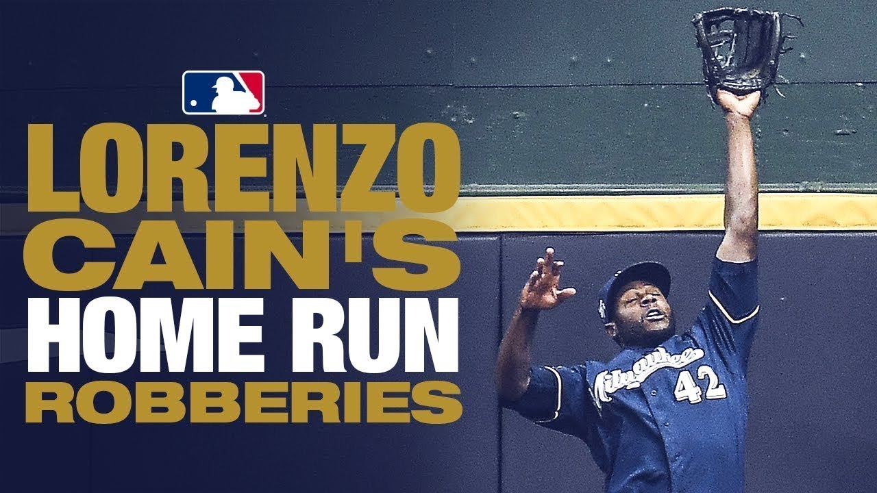 Lorenzo Cain's HR Robberies in 2019!