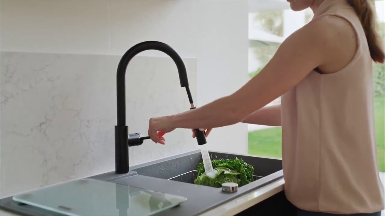 Franke Pescara Taps - Pull Down Slide-in