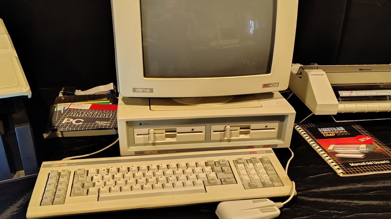 Recordando a los ordenadores Amstrad PC de la d&eacute;cada de los ochenta