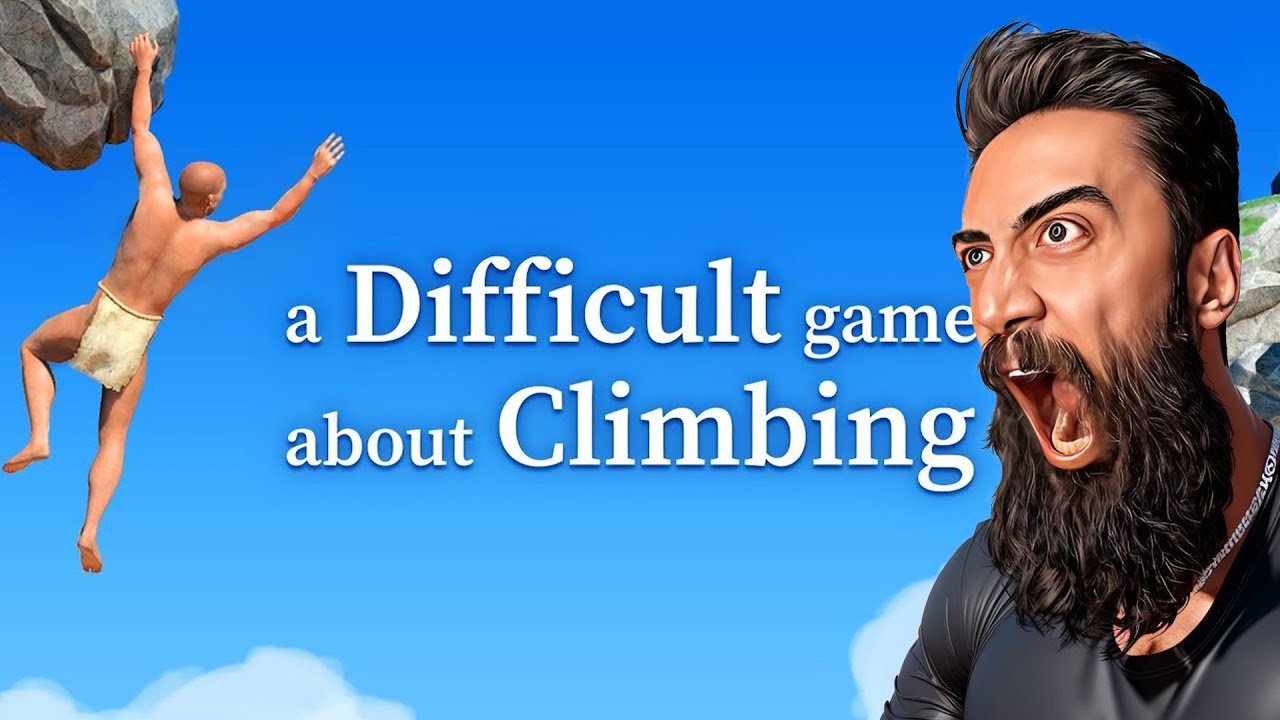 به مرز خورد کردن کیبورد نزدیک میشیم 🤬 a difficult game about climbing