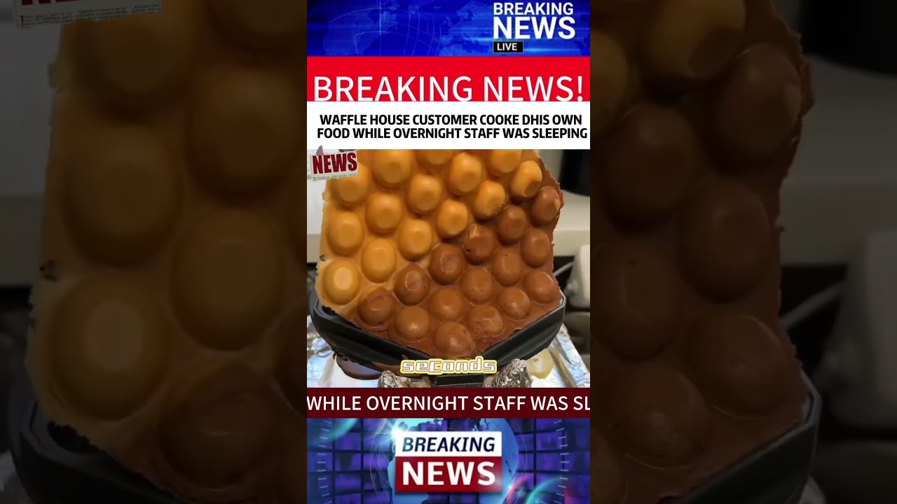 Посетитель ресторана Waffle House приготовил себе еду самостоятельно, пока ночной персонал спал. ...