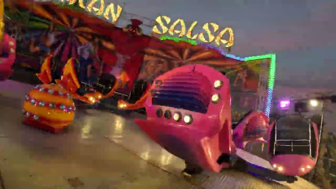 Satan Salsa - Bournet (Onride) / Paris - Foire du Trône 2024 / Kirmes Fahrgeschäft / Break Dance