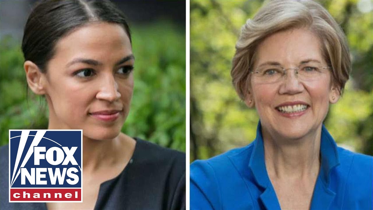 Warren backs an Ocasio-Cortez plan as 2020 battle ramps up