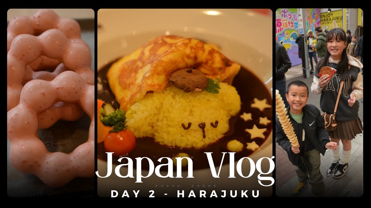 Japan Vlog - Mister Donut, Harajuku, Jordan Flagship & Ichiran