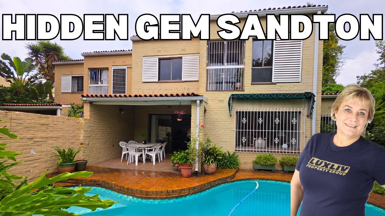 R2,499,999 Rare Sandton Cluster | Private Pool + Staff Accommodation