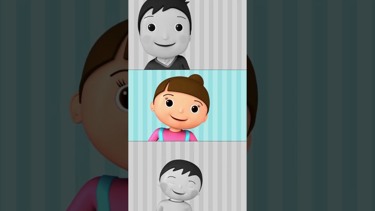 Finger Family - Dad, Mom and Me!✋👨&zwj;👩&zwj;👧&zwj;👦 #FamilySong #FingerPlay #Toddlers
