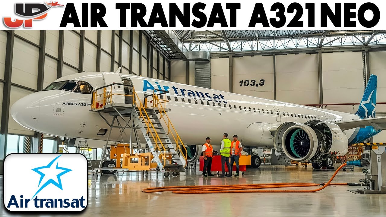 Brand New Airbus A321LR Delivery from Hamburg XFW to Montreal