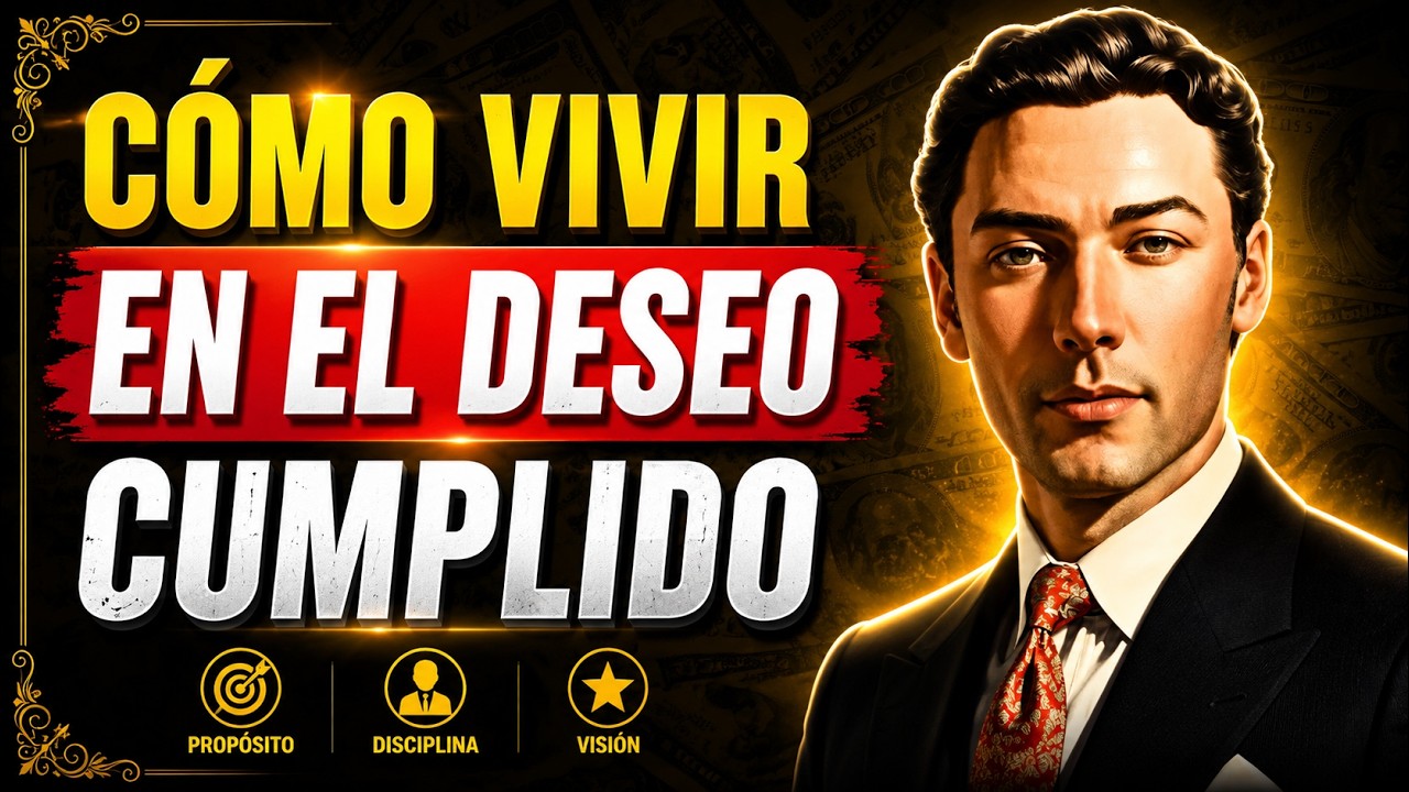 Neville Goddard | C&oacute;mo vivir en el deseo cumplido (Te cambia la vida)