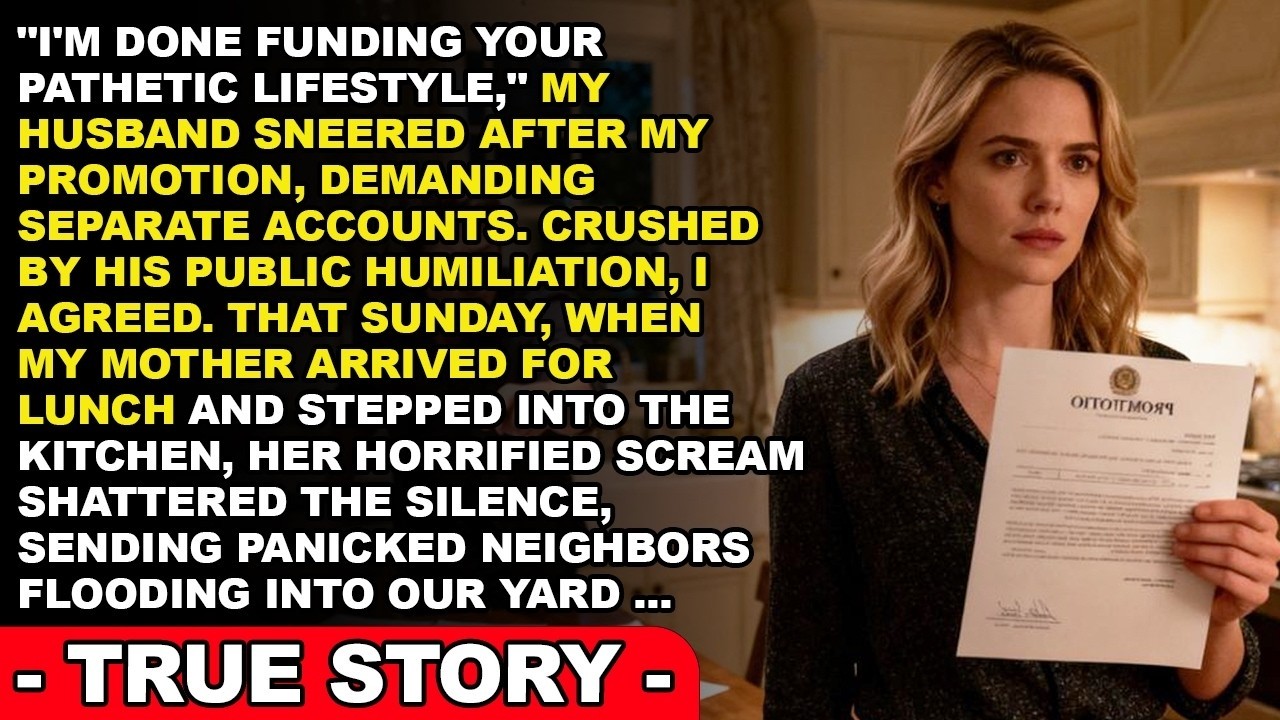 My Husband Wanted Separate Finances After My Promotion—He Regretted It | Velentra Tales