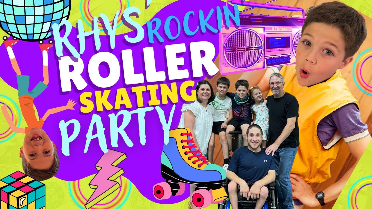 Rhys' Rockin Roller Skating PARTY! | thejerniganLIFE- A Faith Based Family VLOG