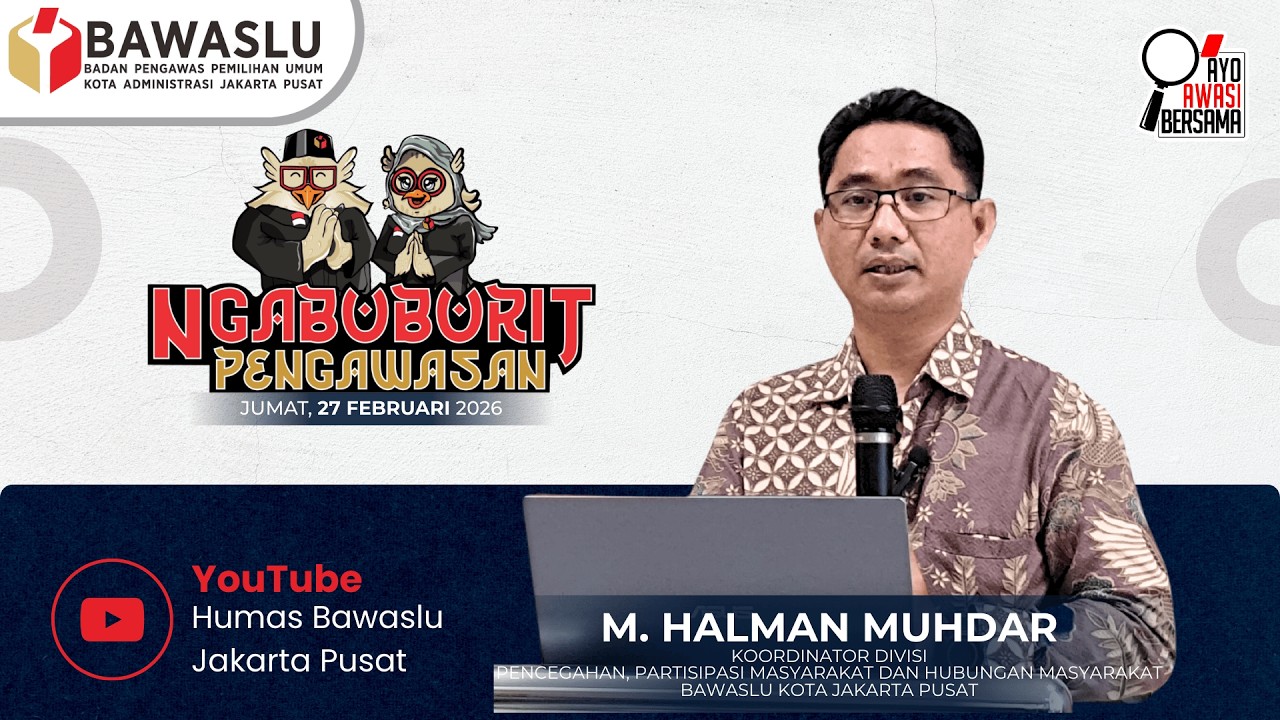 NGABUBURIT PENGAWASAN 2026 Ep.3 - Koordinator Divisi Pencegahan, Partisipasi dan Hubungan Masyarakat