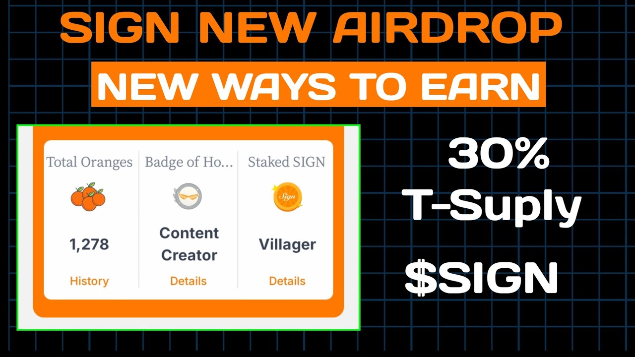 Sign Airdrop Season 2 | How to Join Sign Airdrop