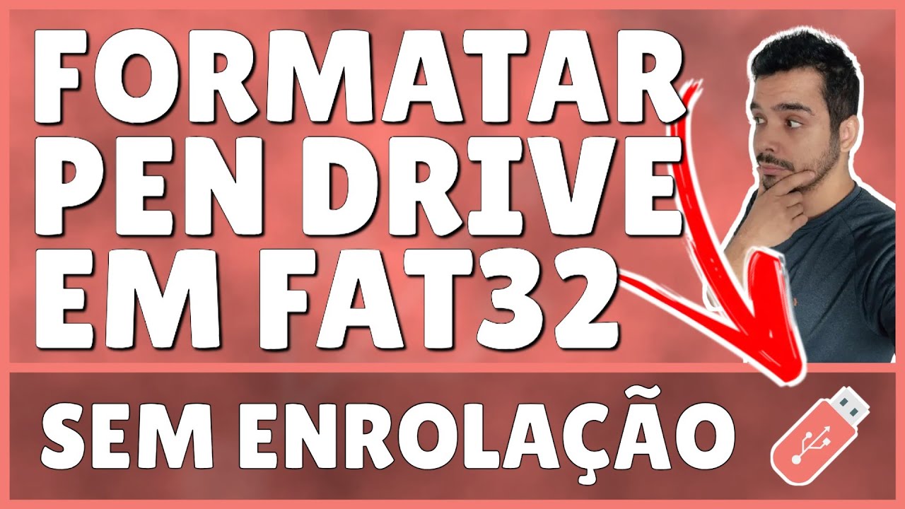 Como Formatar Pen Drive em FAT32