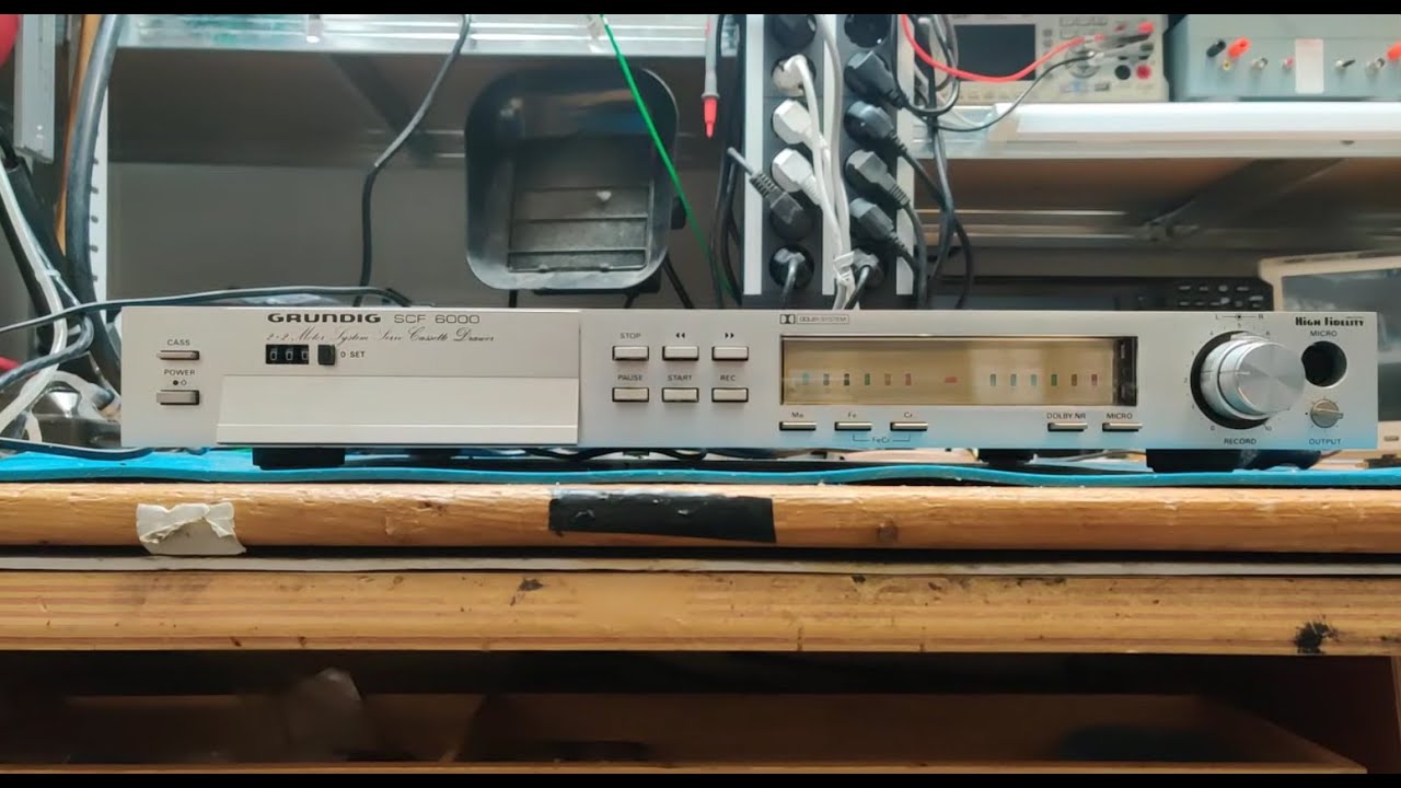 Grundig SCF6000 mit mehreren Defekten - Reparatur - Teil 1