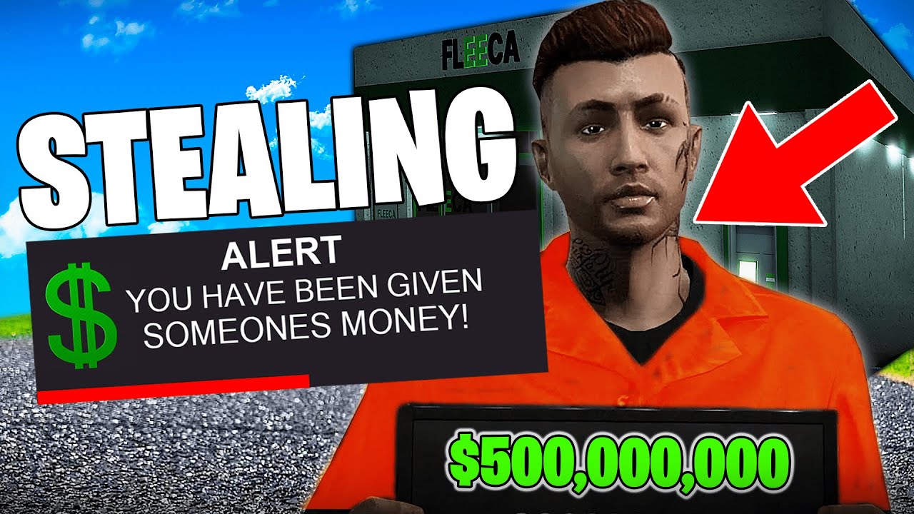 Robbing Innocent Roleplayers in GTA RP