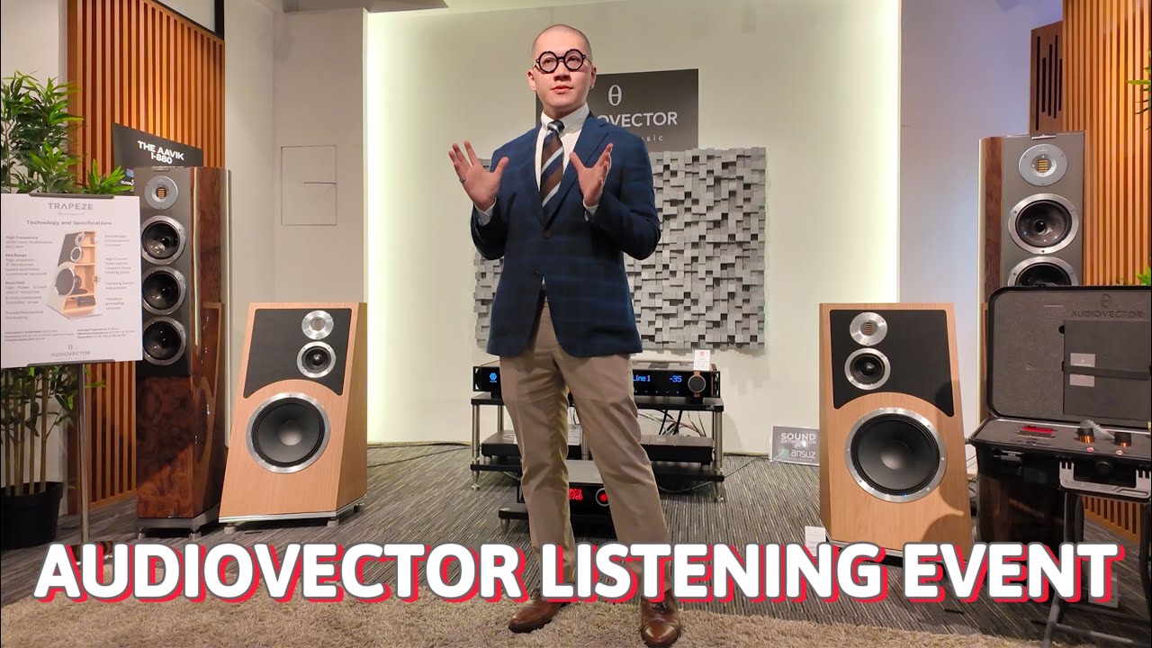 Прослушивание Audiovector - TRAPEZE RI и R8 Arrete